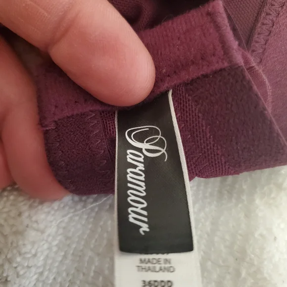 Paramour lace underwire bra size 36DDD - Picture 2 of 4